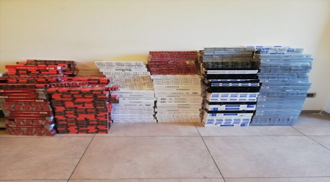 Gaziantep'te kaçak sigara operasyonu