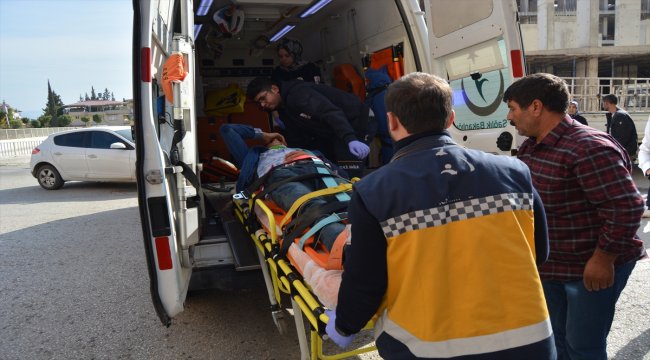 Gaziantep'te trafik kazası: 1 yaralı