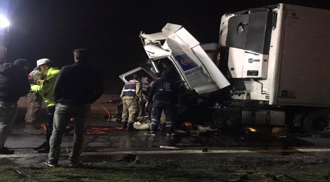 Gaziantep'te trafik kazası: 1 yaralı