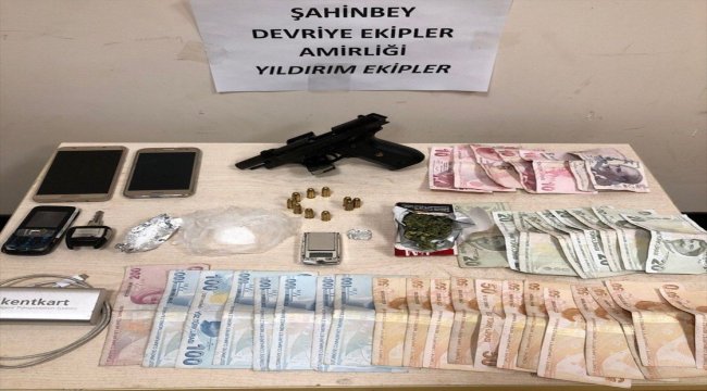 Gaziantep'te uyuşturucu operasyonunda 6 kişi gözaltına alındı