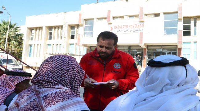 "Gönüllüler ordusu" Barış Pınarı Harekatı bölgesinde yaraları sarıyor