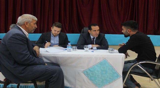 Görevlendirme yapılan Suruç Belediyesi'nde halk günü etkinliği