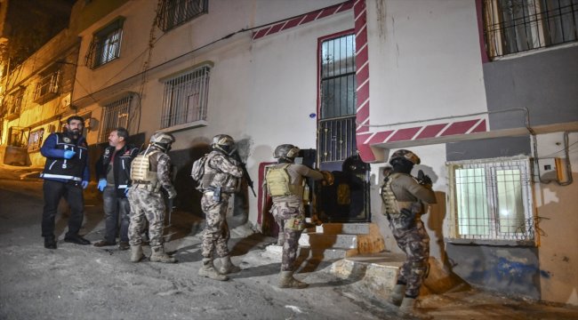 GÜNCELLEME - Gaziantep'te helikopter destekli uyuşturucu operasyonu