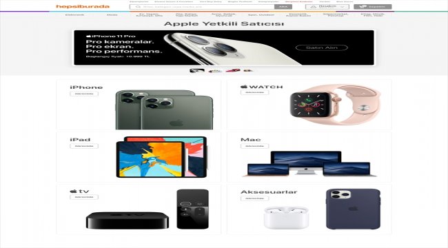 Hepsiburada, Apple'ın tek yetkili e-ticaret platformu oldu