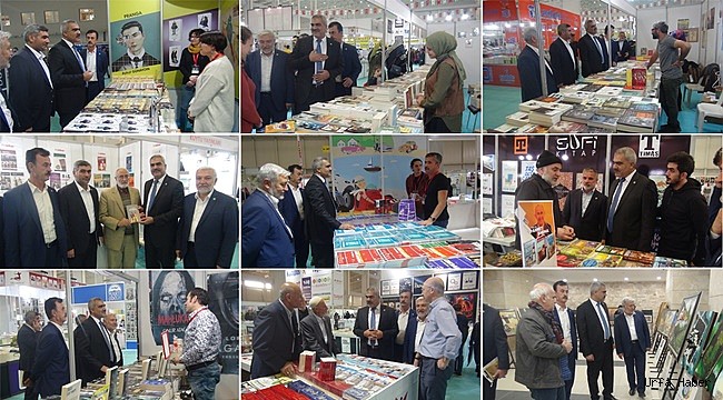 HÜDA PAR Şanlıurfa İl Başkanlığından kitap fuarına ziyaret