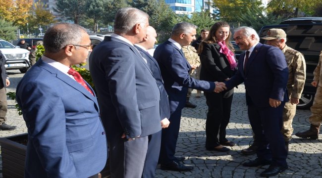 İçişleri Bakan Yardımcısı Ersoy ve Orgeneral Çetin, Batman'da