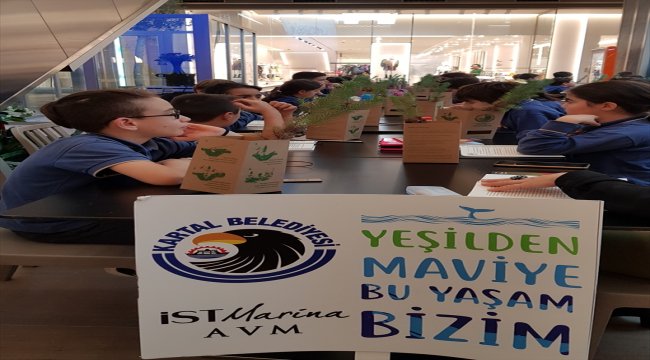 İstMarina AVM, "Bir Kitap Bir Fidan" projesiyle çocukları kitapla buluşturdu