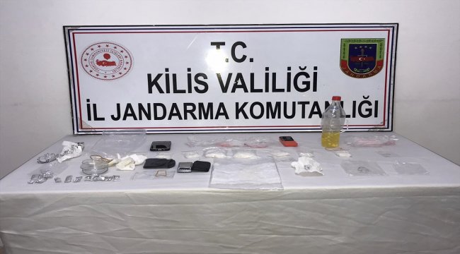 Kilis'te uyuşturucu operasyonu