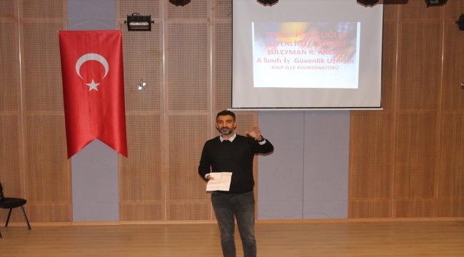 Kulp'ta iş sağlığı ve güvenliği eğitimi