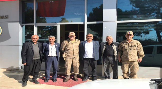 Nizip Jandarma Komutanı Binbaşı Diki'den ziyaret