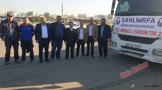 Organize Sanayi Bölgesinden Telabyad’a İnsani Yardım