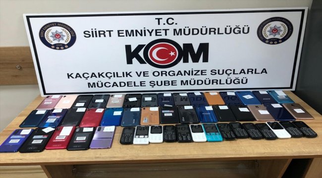 Siirt'te kaçakçılık operasyonu