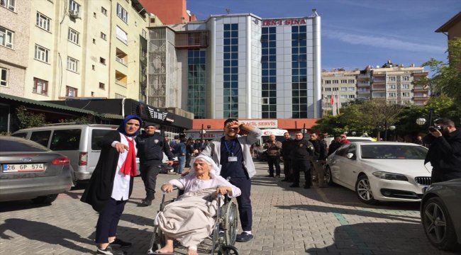 Siirt'te özel bir hastanede yangın çıktı