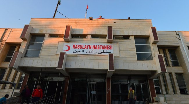 Teröristlerin tahrip ettiği Rasulayn Hastanesi şifa dağıtmaya başladı