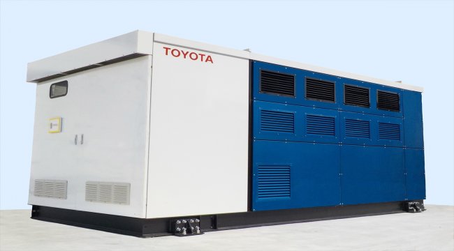 Toyota, hidrojenle elektrik üretecek jeneratör geliştirdi