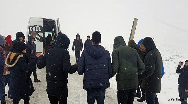 Karacadağ'da mahsur kalıp halay çektiler
