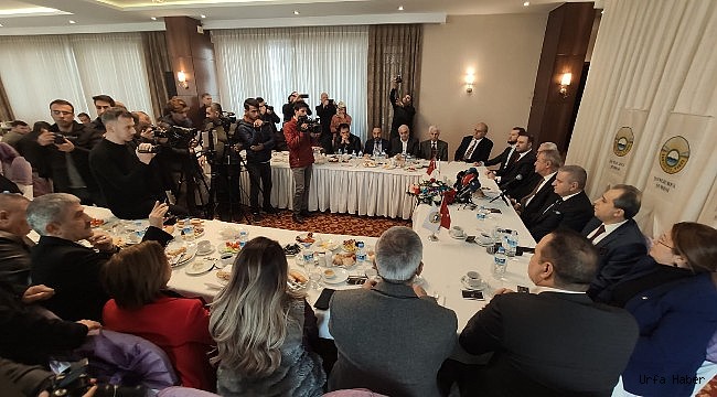 Şanlıurfa Vakfı Urfa basını ile buluştu