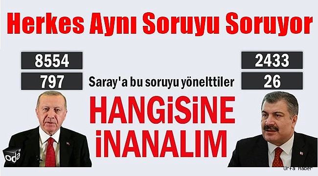 Saray'a bu soruyu yönelttiler... Hangisine inanalım