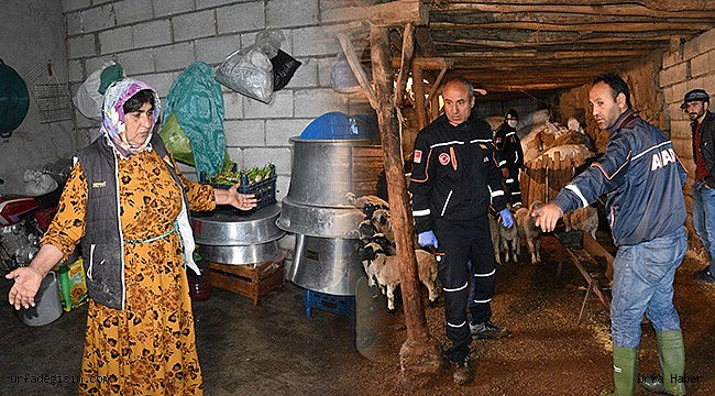 Selin vurduğu evlerde hasar tespiti yapıldı