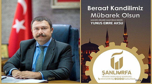 Aksu'dan Kandil Mesajı