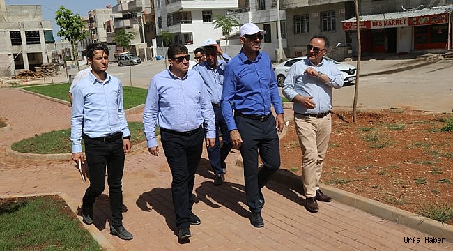 Başkan Kuş Eyyübiye'de park atağına geçti