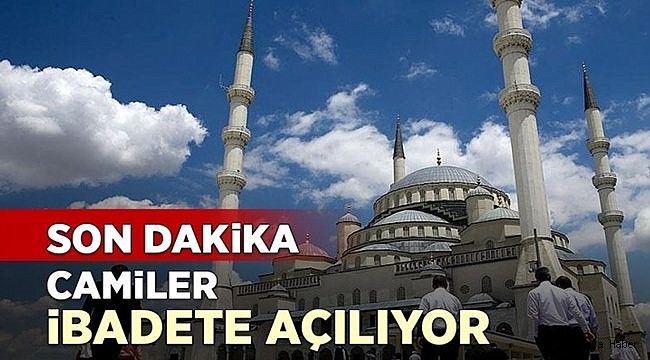Şanlıurfa'da Camiler İbadete Açılıyor