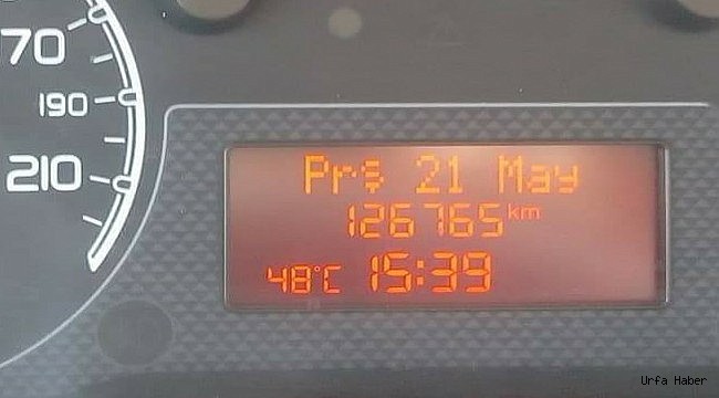 Urfa Cehennem Sıcaklıklarına Teslim Oldu