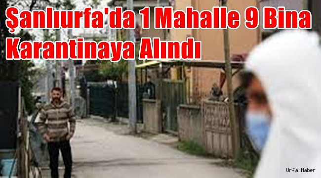 Urfa'lılar Bayrama Karantinalarla Girdi