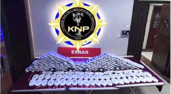 125 kilo esrara 3 gözaltı