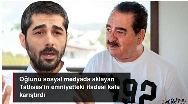 Tatlıses'in emniyette verdiği ifade kafa karıştırdı