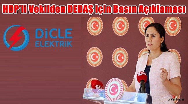 HDP'li Vekilden DEDAŞ için Basın Açıklaması