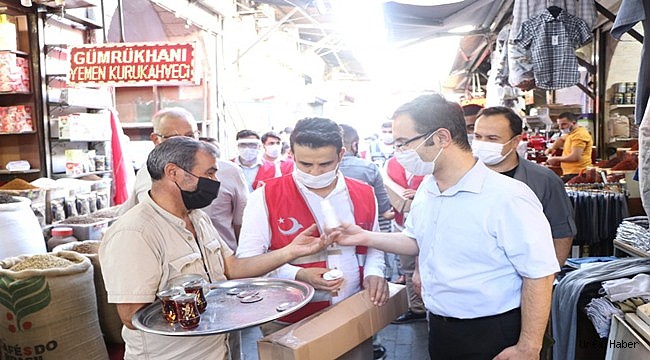 Şanlıurfa'da koronavirüs denetimi