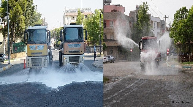 Temizlik ve dezenfekte aralıksız sürdürülüyor