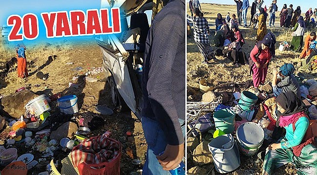 Urfa’da tarım işçilerini taşıyan minibüs devrildi