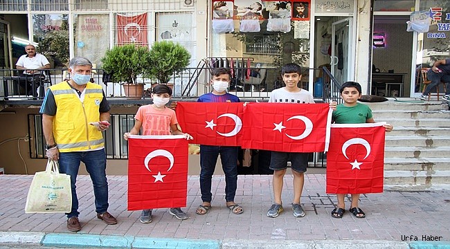 Haliliye Belediyesi halkla birlikte Gaziler gününü kutluyor