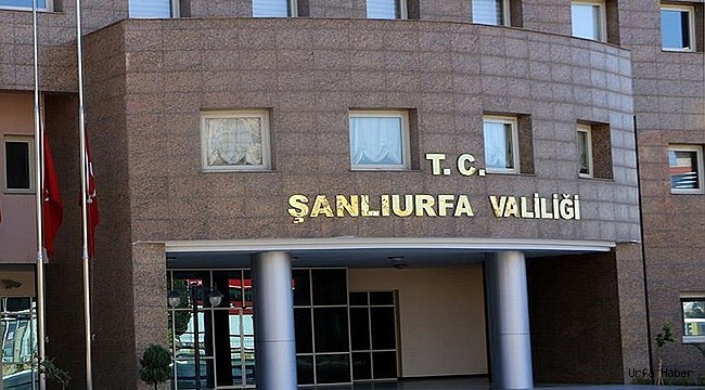 Şanlıurfa Valiliğinden yeni kararlar