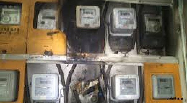 Urfa'da elektrik panosu patladı