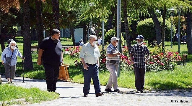 Urfa'da 65 yaş üstüne kısıtlama getirildi