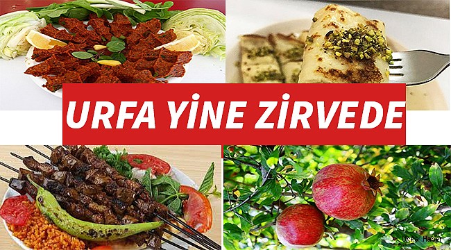 Urfa yine zirvede