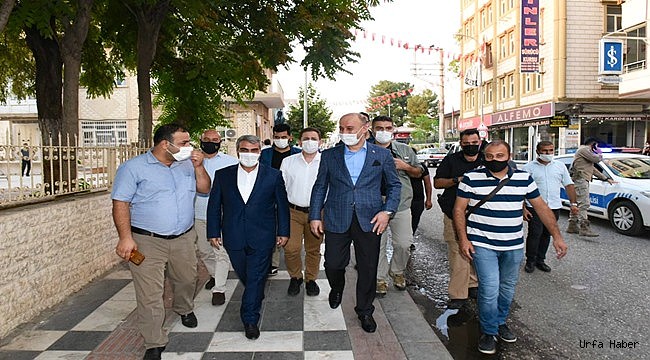 Vali Erin, denetimlere katıldı!