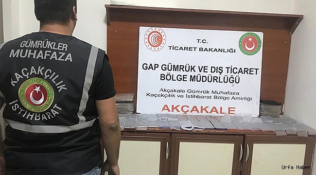 Gümrükte kaçak telefon yakalandı