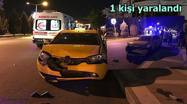 Karaköprü'de trafik kazası