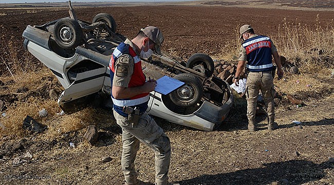 Şanlıurfa Siverek'de kaza :  4 kişi yaralandı