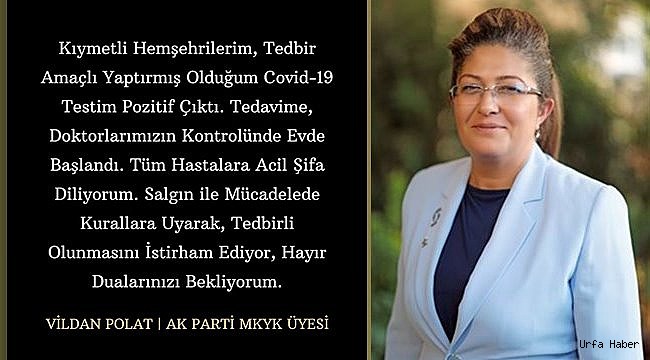 Vildan Polat Korona Oldu