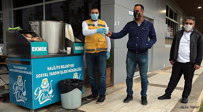 Başkan Canpolat'tan, HRÜ'ye Çorba İkramı