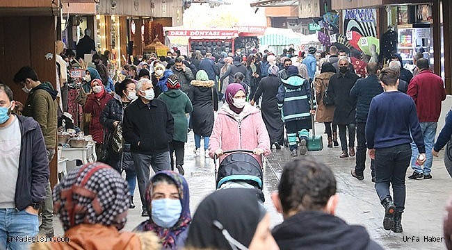 Çarşıdaki kalabalık korkuttu
