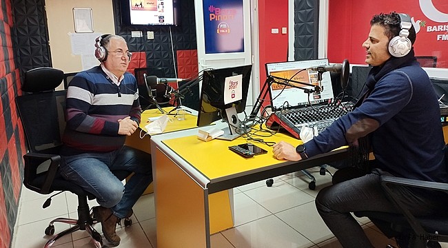 Gazeteci Ahin Güneş Barış Pınarı FM'e Konuk Oldu