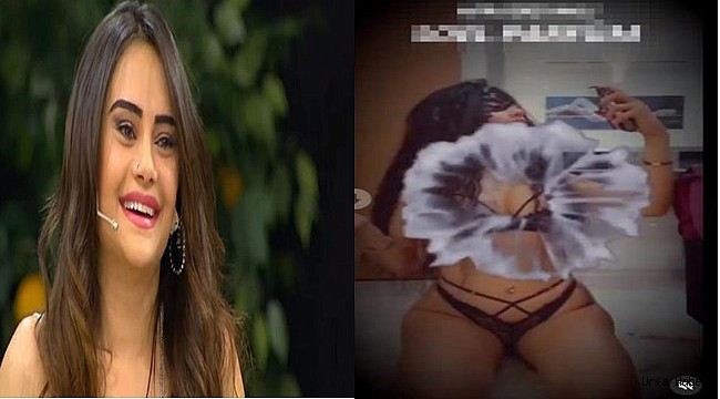 Reklam için iç çamaşırlarıyla video çekince takipçileri tepki gösterdi