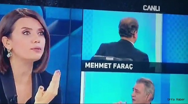 Urfalı Gazeteci Canlı Yayını Protesto Etti.