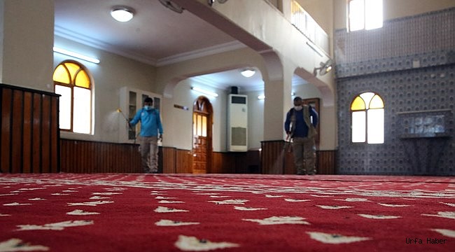 Haliliye’de, İbadethanelerde Kovid-19 Önlemi